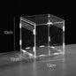 New Acrylic Reptile Habitat Anti-Escape Clear Spider Feeding Case Multiple Size Arboreal Small Pet Cage for Chameleon Clear