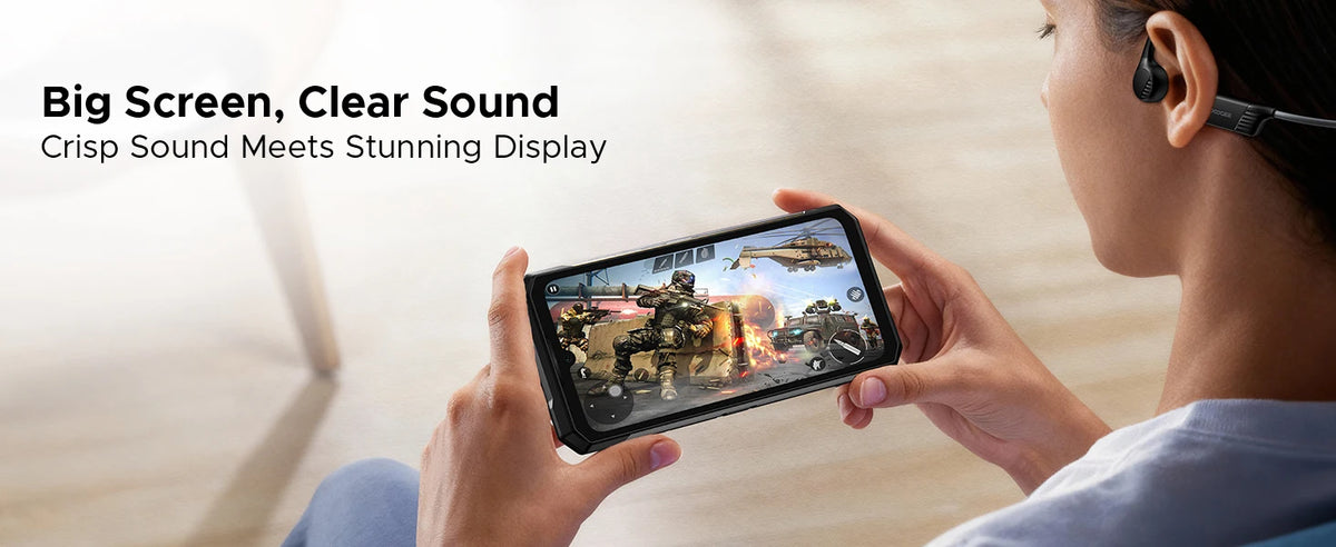 DOOGEE S200 X 5G Rugged Phone 48GB 512GB 6.72" FHD+ 120Hz MTK Dimensity 7050 10100mAh Battery Android 16 NFC Smartphone