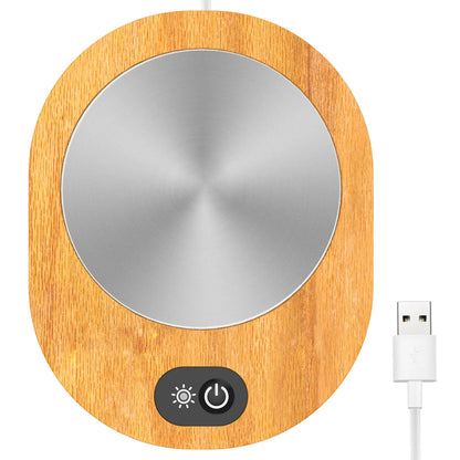 Electric Heater Cup Mug Warmer Coffee Mug USB Mug Warmer Heater Warm Mat Constant Temperature Coaster For Home Office Gifts