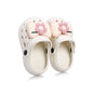 New Children's Slippers Summer Handmade DIY Cartoon Bow Sandals for Girl Flip Flops Non-Slip Garden Beach Shoes