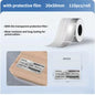 Niimbot M2/M3 Silver Label  Heat Transfer Print Paper Fixed Asset Sticker Office Equipment Laser Silver Self-adhesive