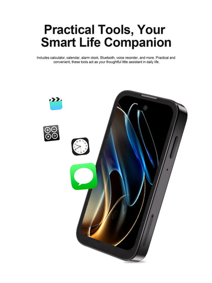 2026 SERVO Mini Smartphone 3G WCDMA 3.75" Display Android System 16GB ROM Play Store Small Smart Mobile Phones Dual SIM Standby