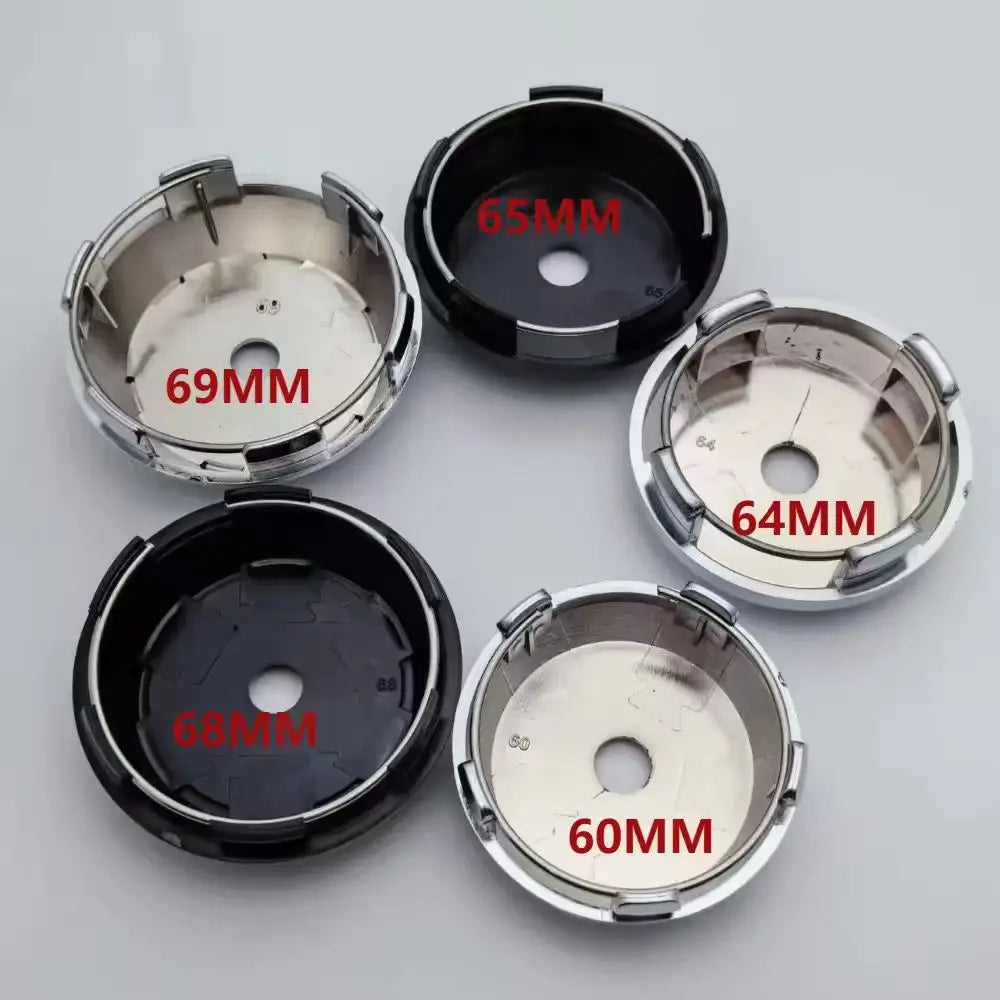 4pcs 60mm 64mm 65mm 68mm 69mm  Car Wheel Center Caps With Enkei Logo Emblem Car Accessories for Wheel Hubcaps Hub Cover High Cap