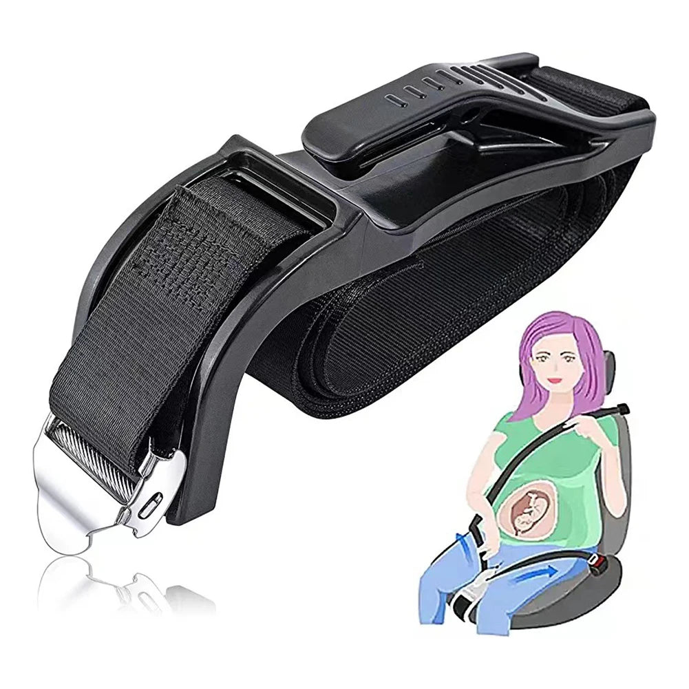 Car Seat Safety Belly Support Belt For Pregnant Woman Maternity Moms Belly Unborn Baby Protector Adjuster Extender Accessories