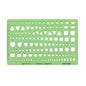 Jewelry Design Template Diamond Gemstone Drafting Ruler Kit Formwork Rulers Professional Designer Tools Supplies T-777-1 T-777-2