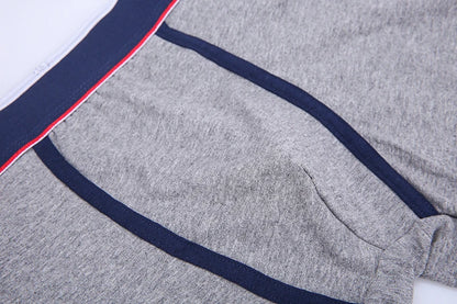4pcs Cotton Boxer Shorts Soft Men's Panties BONITOS Letter Waistband Men Underpants Boxer Briefs Sexy Underwear for Man Boxers