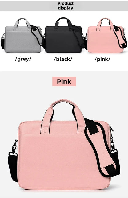 Laptop Bag Sleeve Case Shoulder HandBag Notebook Pouch Briefcases for 14 15 17 Inch Macbook Air Pro HP Huawei Asus Dell Xiaomi