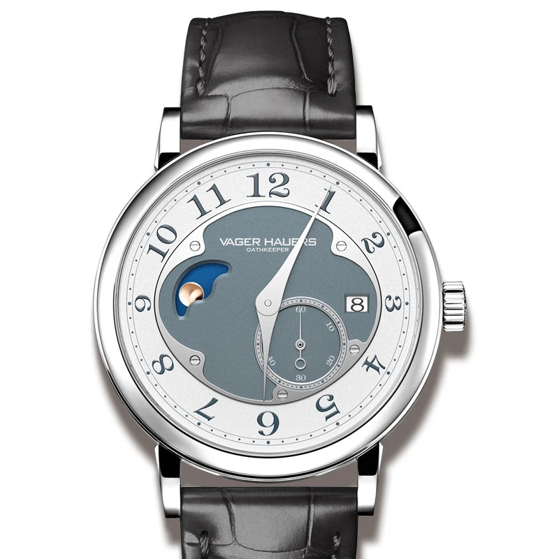 Product Watch Men's Mechanical Watch Fully Automatic Leather Waterproof Runa FPJ Water Drop Needle Men's Watch