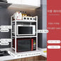Household Microwave Oven Rack Kitchen Countertop Oven Rack Seasoning Storage Rack Holder Stand Storage Furniture
