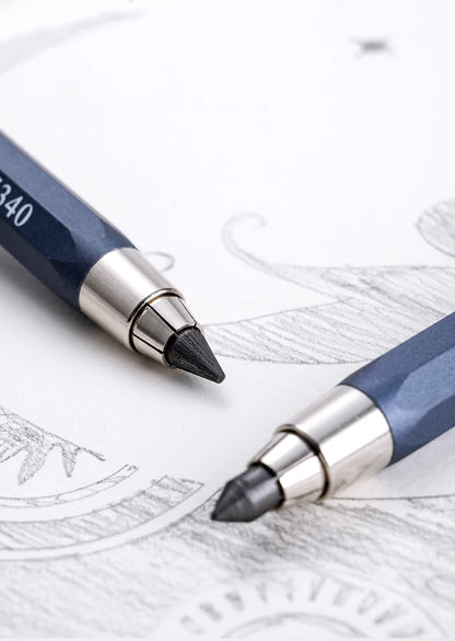 Sketch up 5.6mm Mechanical Graphite Pencil Clutch with Built Sharpener for Woodworking Architect Art Painter Drawing Drafting