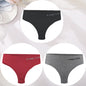 3PCS/Set Women's Panties Sexy Underwear FINETOO Large Size Thong Women Seamless Panties High Waist Girls Thongs M-2XL