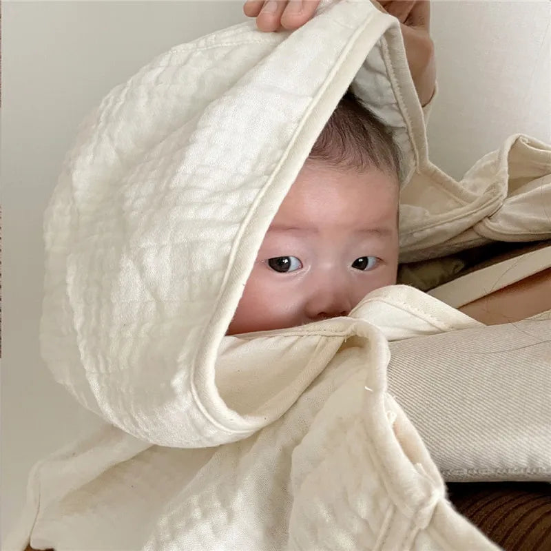 Multifunctional Infant Baby Carriers Blanket Cute Cartoon Korean Anti-mosquito Windproof Stroller Blanket Newborn Shawl Blanket
