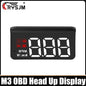 M3 OBD2 HUD / M1 GPS Head Up Display Auto Projection GPS Speedometer Digital Car Accessories Glass Projector Display HUD Alarm