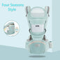 Ergonomic Baby Carrier Infant Baby Hipseat Carrier Front Facing Ergonomic Kangaroo Baby Wrap Sling for Baby Travel