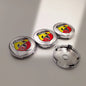 4pcs Fiat 500 Abarth Lancia Car Wheel Center Hub Cap Car Wheel Center Caps Hubcap Cover 60mm
