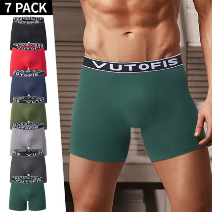 4/5/10 Fashion Four Seasons Men's Long Casual Daily Youth Sports Shorts Comfortable Breathable Sweat Absorbing Elastic Shorts