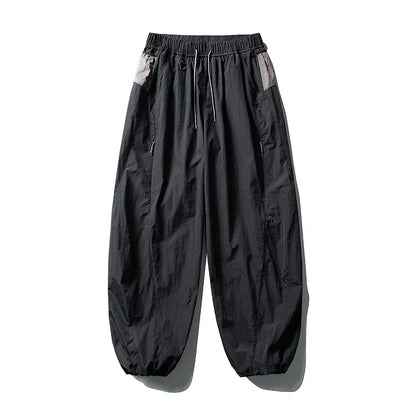 Outdoor Sports Casual Track Pants Men Women Lightweight Hiking Breathable Waterproof Quick Dry Loose Techwear Cargo Pant Trouser