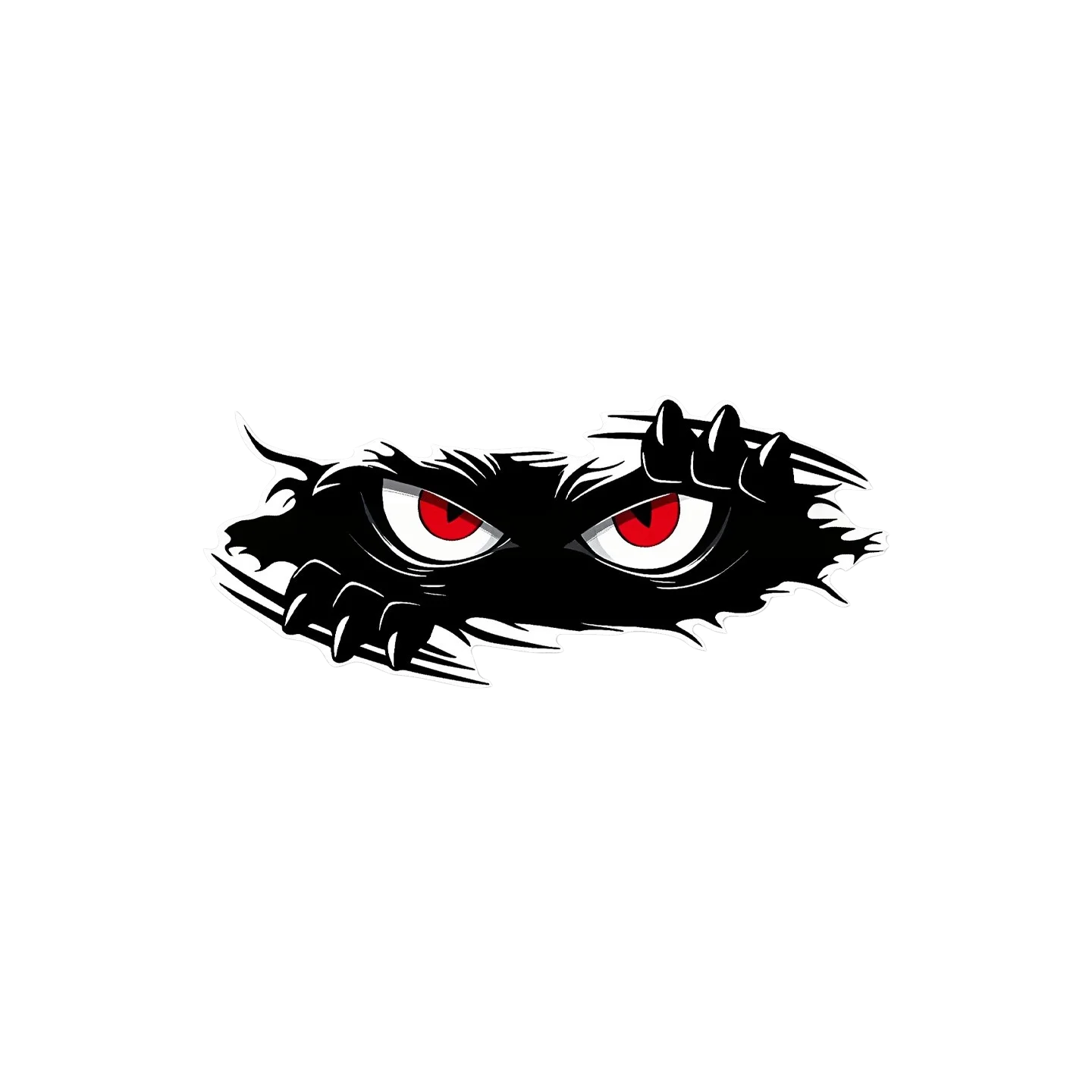 15cm Laptop Funny Monster Sticker Waterproof 3D Vinyl Self Adhesive Funny Anime Cute Auto Motorcyc Peeking Monsters Car Stickers