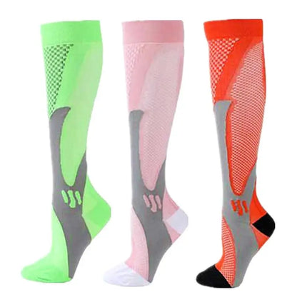 1/3Pairs Compression Sport Socks Medical Nursing Stockings Prevent Varicose Veins Socks Pregnancy Nursing Athletic Soccer Socks