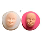 Elf silicone Q version face face mold ultra-light clay soft pottery face mold bjd silicone fairy ears baby face