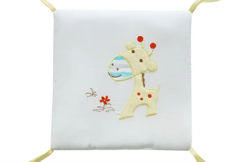 6Pcs/Set Baby Bed Protector Crib Bumper Pads Baby Bed Bumper Kids Safety Bed Around Cotton Blend Crib Anti-collision Anti-fall