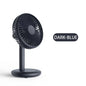 Mini USB Desktop Fan Rechargeable Air Cooling Fan 4 Speeds for Office Home Bedroom Portable Table Fans Adjustable Angle