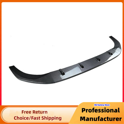Maxton Style Front Bumper Lip Spoiler For VW Golf MK8 Golf 8 GTI GTD GTE R-Line 2020-2023 Diffuser Splitter Chin Trims Protector