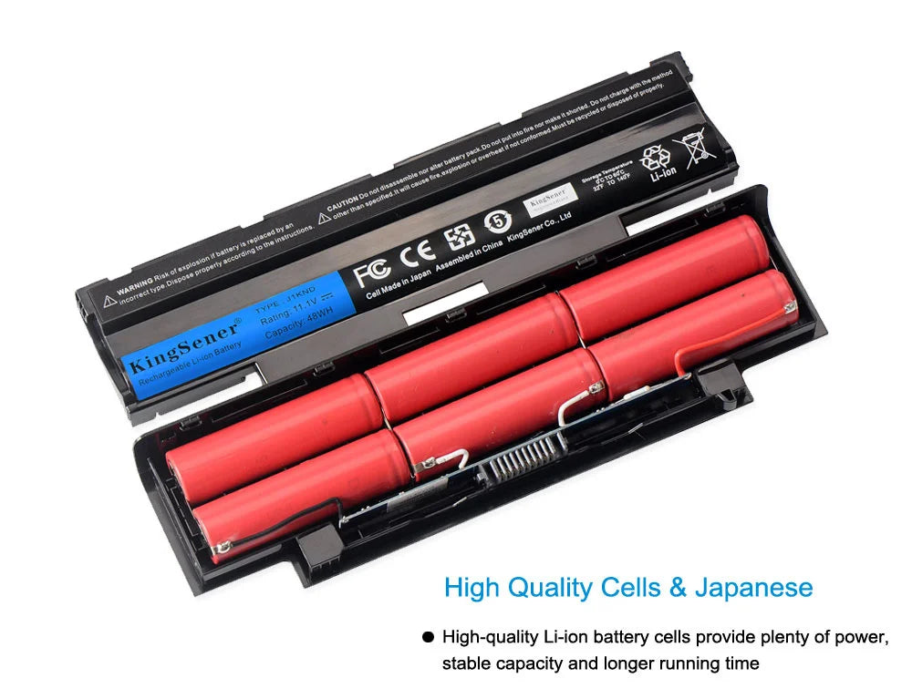 KingSener  J1KND Laptop Battery for DELL Inspiron N4010 N3010 N3110 N4050 N4110 N5010 N5010D N5110 N7010 N7110