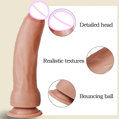 Realistic Dildos Silicone Penis  6/7/9 Inch Huge Dildos with Suction Cup for Women Masturbation Lesbain Anal Sex Toys for Adults