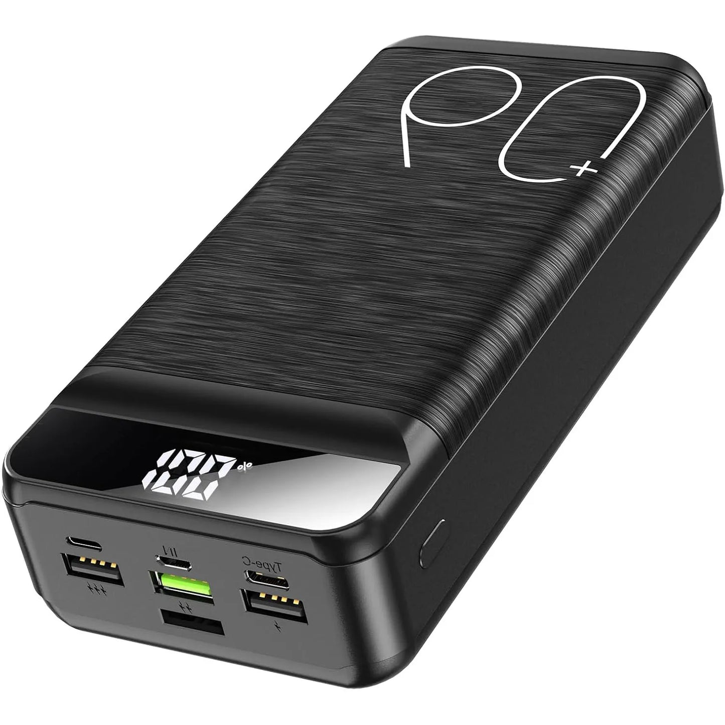 hganus 60000mAh Power Bank QC PD3.0 22.5W Fast Charging Powerbank Portable Charger External Battery For iPad iPhone Xiaomi