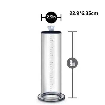 Male Penis Enlarger Vacuum Pump Penis Enlargement Enhancer Adult Sex Toy for Men Lasting Trainer Erotic Products Vacuum Cylinder