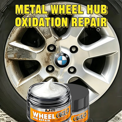 KJM 30g Alloy Wheel Scratch Remover And Oxidation Restorer Paste Repair for Car Rims Wheel Hub Care