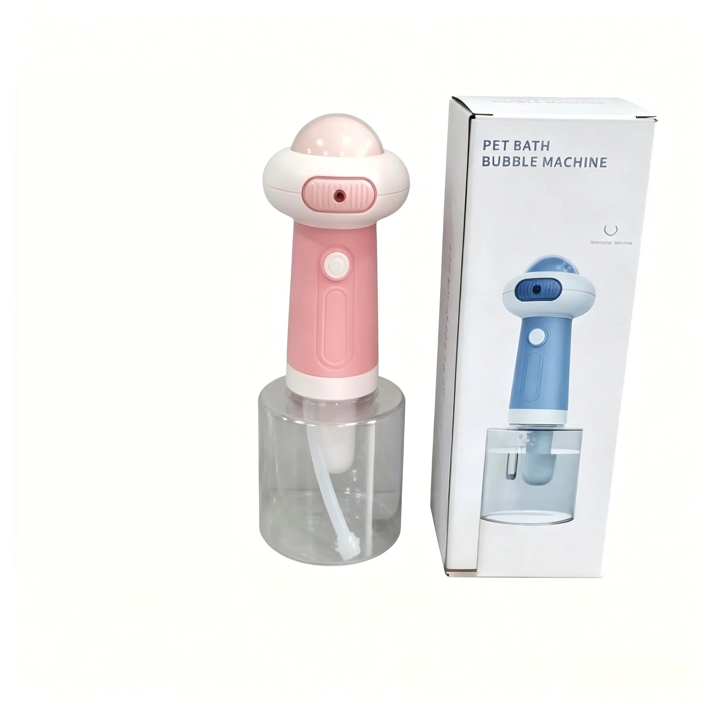 Pet Automatic Foam Dispenser 1:6 Dilution Scale Cat Dog Bath Bubble Maker One Touch Foaming Machine Pet Grooming Bath Supplies