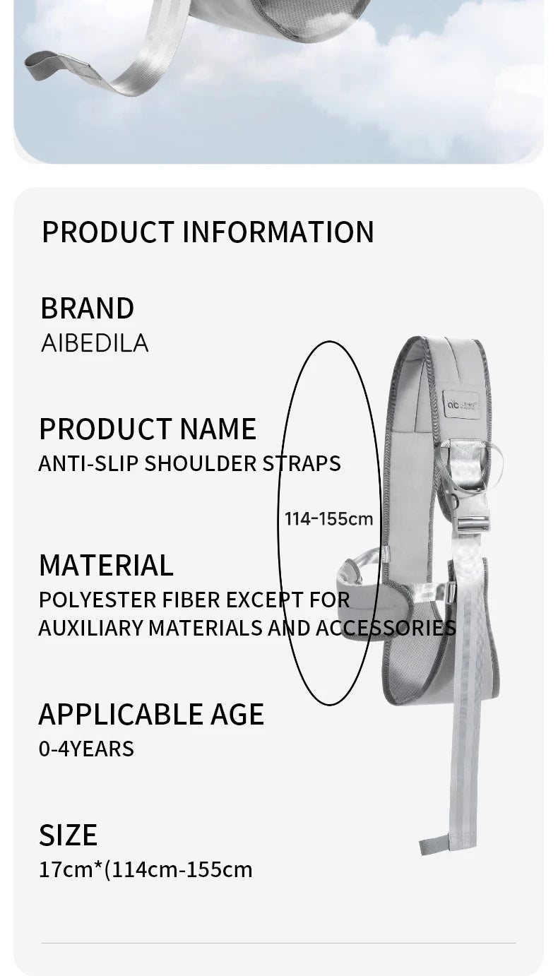 Baby Carrier Kids Waist Stool with Waist Protection Baby Strap Adjustable Front Holding Type Big Baby Carrier