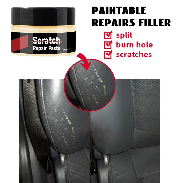 Automotive Interior and Exterior Renovation Paste, Plastic, Leather, Rubber universal Repair Polishing Wax