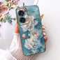 Case For Motorola Edge 50 Fusion Cover XT2429-1 Popular Flower Soft Black Silicone Phone Cases For Motorola G96 5G MotoG96 Funda