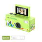 Ourlife Digital Camera 180° Flip Screen Selfile Keychain Camera Retro Support Memory Card HD Very Small Camcorder Video Recorder