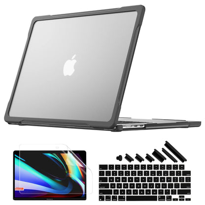 EGYAL Laptop Case for 2025 M4 Air 15 A3241 13.6 A3240 Macbook Air 13 Case M1 M2 M3 M4 Pro 14 16 Laptop Shell for Anti-fall Shell