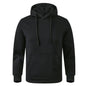 Men's and Women's Warm Sweatshirt Casual Solid Color Streetwear Pullovers Sport Fitness Pocket Hoodies Multi Color