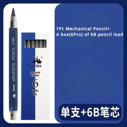 Sketch up 5.6mm Mechanical Graphite Pencil Clutch with Built Sharpener for Woodworking Architect Art Painter Drawing Drafting