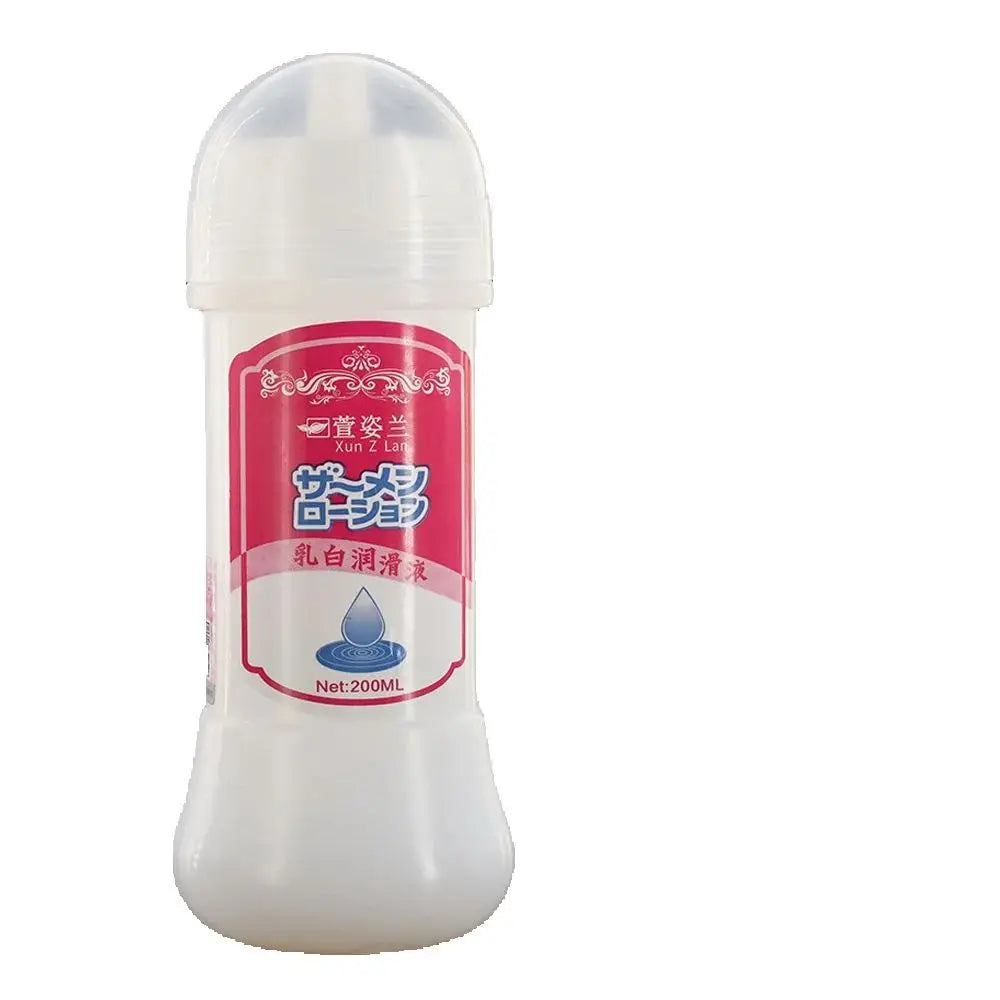 Imitation Semen Anal Lubricant 200Ml Lube Vaginal Shringking Cream Body Massage Oil Sexual Water Base Lubricant Grease For Sex