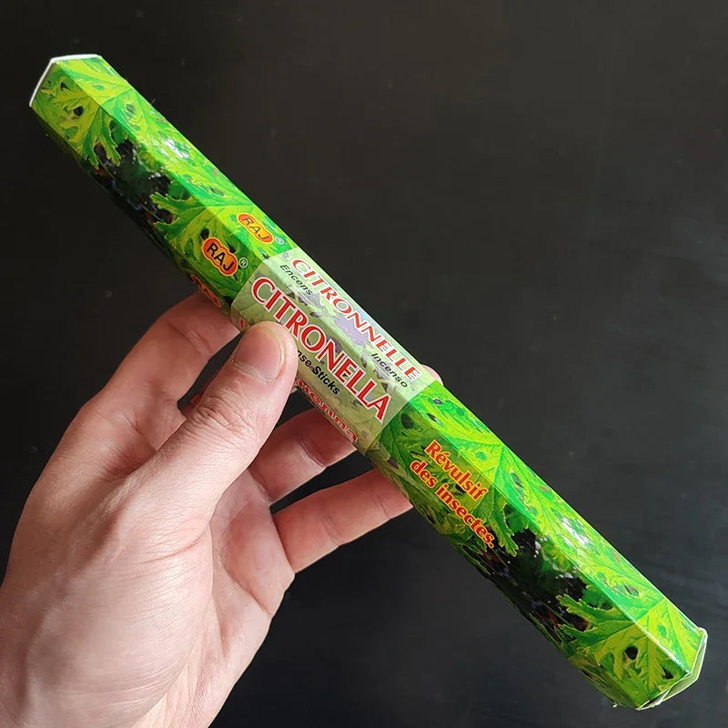T Fragrances India Incense Stick Handmade Aromatherapy Sticks 20 Sticks Per Box Sandalwood Lavender Meditation Incenses