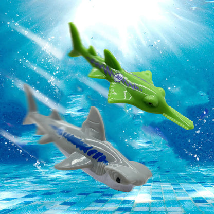 Summer Diving Training Toys Torpedos Sharks Octopus Underwater Water Games Training Swimming Pool Gifts Set Toys For kids