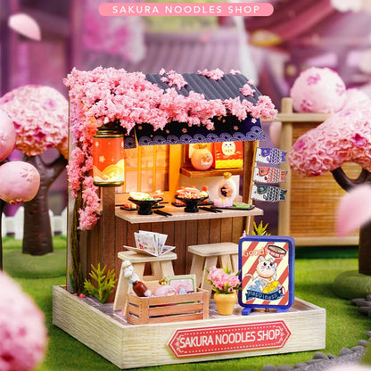 Mini Miniature Doll House DIY Small House Kit Making Room Toys Home Bedroom Decorations With Furniture Wooden Craft DollHouses