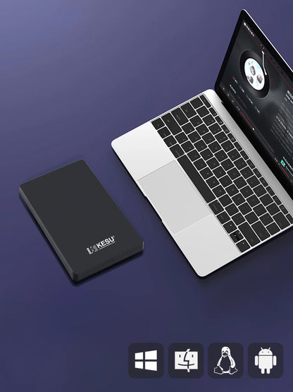 KESU HDD 2.5" Portable External Hard Drive 2TB/1TB/500GB/750GB USB3.0 Disk Memory for PC Tablets PS4 Notebook Desktop Computer