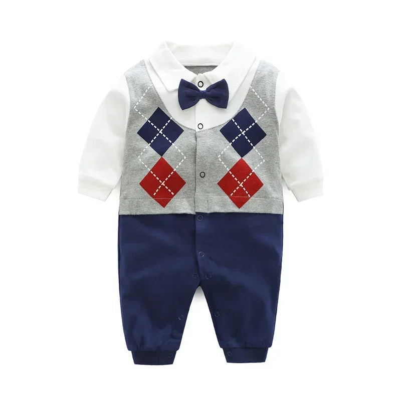 Spring Autumn Newborn Baby Boy Rompers Cotton Girls Clothes 0 to 12 Months Comfortable Babies Jumpsuits Clothing Onesies