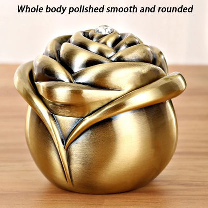 Mini Metal Rose Bud Pet Urns Ashes Cremation Memorials Gifts Small Animal Urns Ash Souvenir Funeral Keepsake Ashes Box Pets