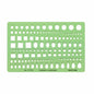 Jewelry Design Template Diamond Gemstone Drafting Ruler Kit Formwork Rulers Professional Designer Tools Supplies T-777-1 T-777-2