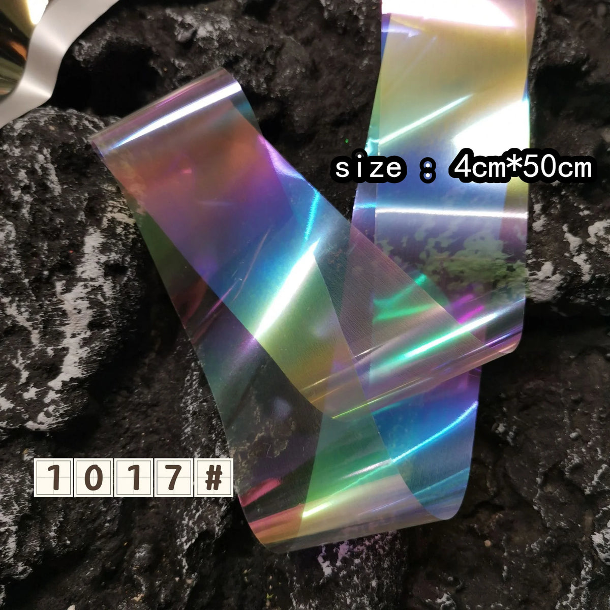 50/100cm Fish Scale Chameleon Nails Metal Nail Art Foil Fish Lure Transfer Decals Wraps Stickers Laser Manicure Decorations