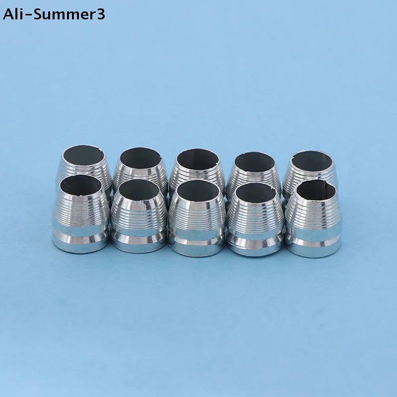【RP3】10Pcs Round Handle Wedge Steel Hammer Handle Splitting Wedge Set For Repair Axe Claw Hammer Steel For Carpentry Maintenance